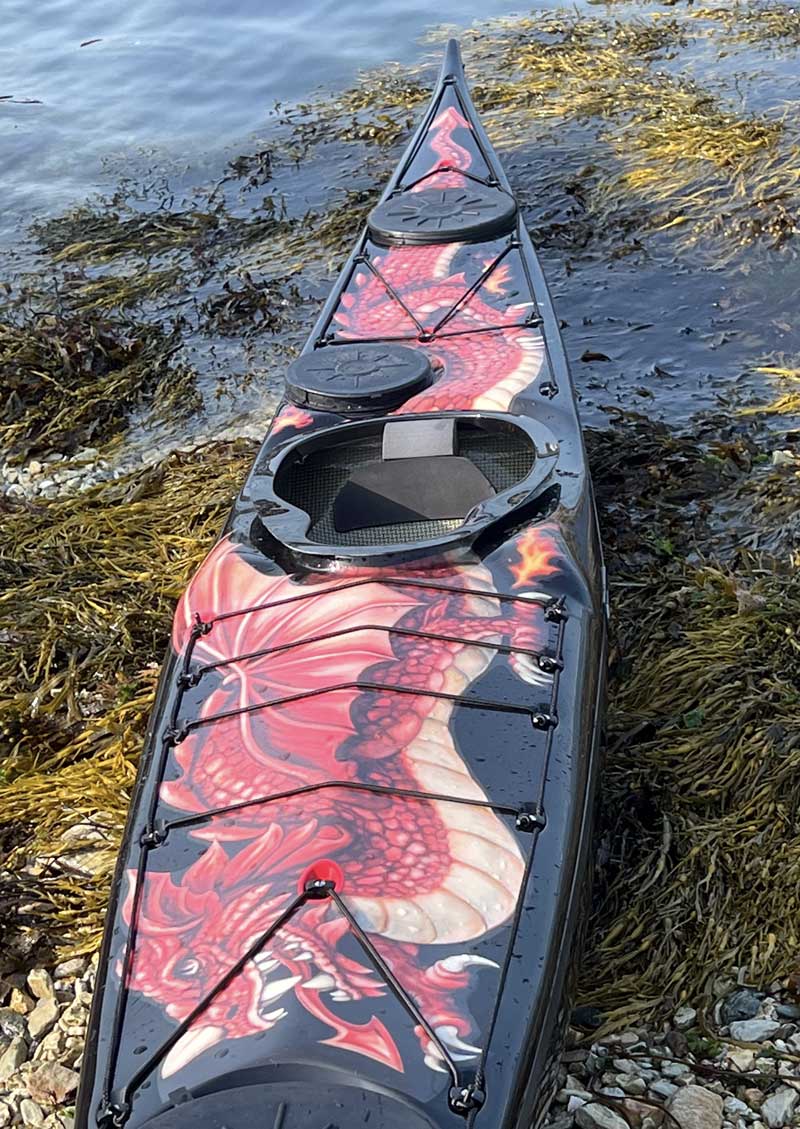 finished kayak